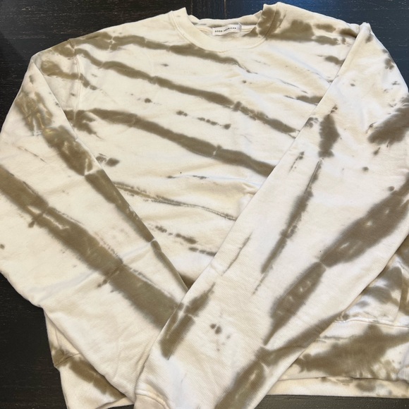 NWOT Good American Women’s Tie Dye Crew Neck Sweat Shirt- - Picture 2 of 5